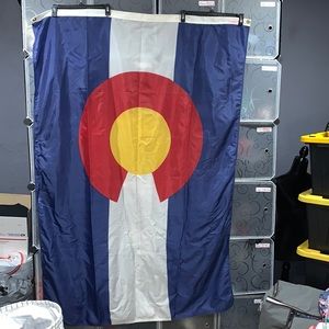 EUC Colorado state 4 x 6 flag